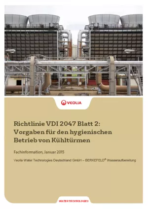 Fachinformation zur VDI 2047-2 von Veolia